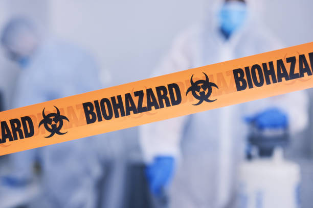 Professional Biohazard technician working in Pembroke, NC
